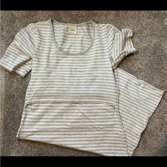 Boob Design Nursing Night Gown - Picture 2 of 2